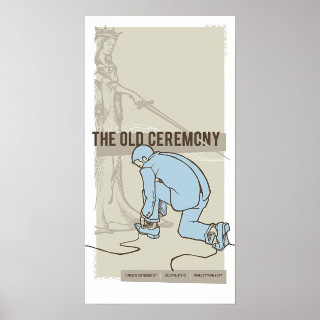 the old ceremony [poster series 01] poster (Front)