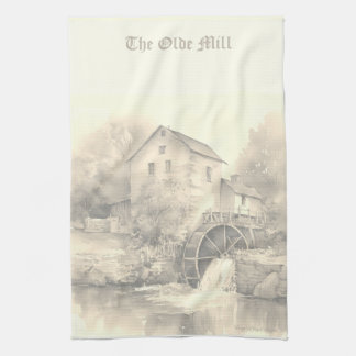 The Old Country Mill Kitchen Towel Customise