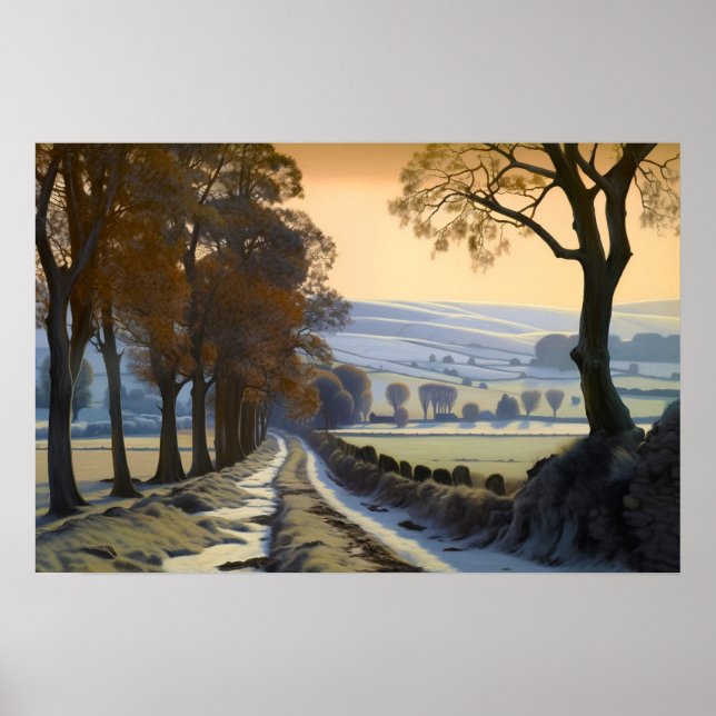 The old country road poster (Front)