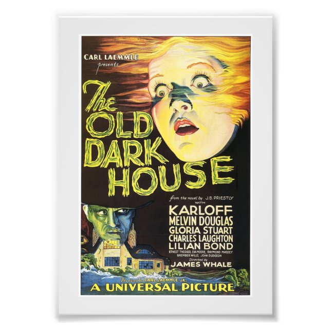 The Old Dark House - 1932 vintage poster (Front)