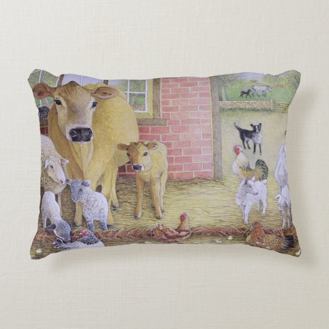 The Old Days Decorative Cushion (Front)