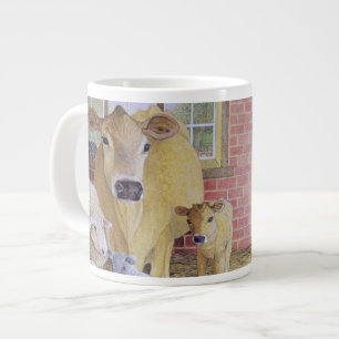 The Old Days Large Coffee Mug