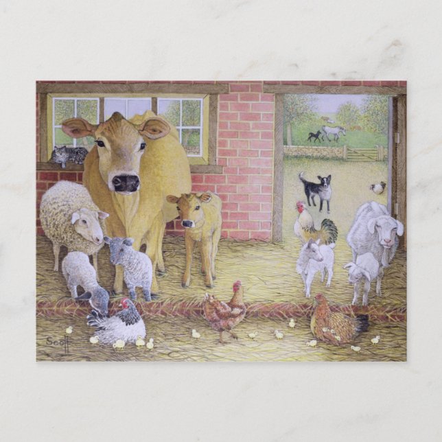 The Old Days Postcard (Front)