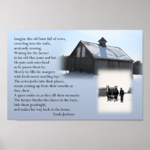 The old farmer poster