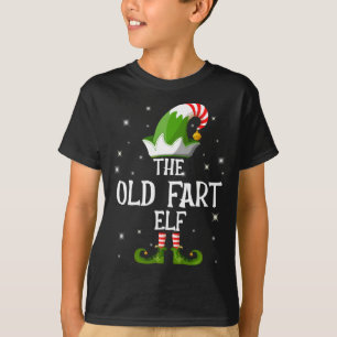 The Old Fart Elf Family Matching Christmas T-Shirt