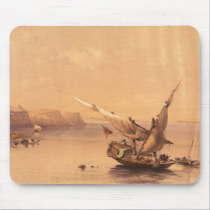 "The Old Fortress of Ibrim Nubia - Mousepad" Mouse Pad