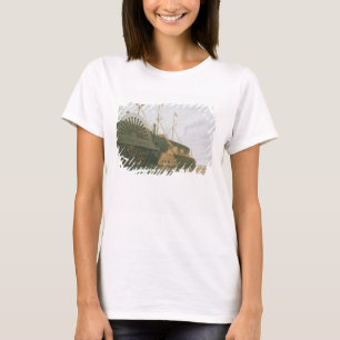The Old Frigate HMS Agamemnon with her weight of c T-Shirt