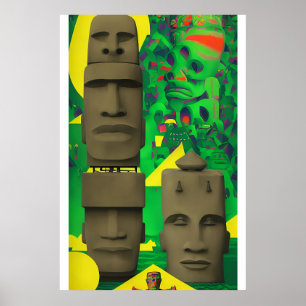 The Old Gods Are New Again - Ken Gauge Art Poster