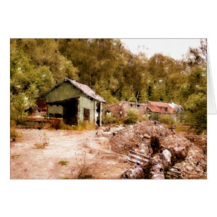 THE OLD GOLD MINE CARD