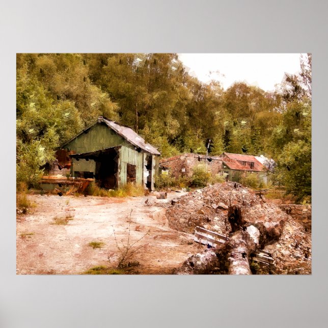 THE OLD GOLD MINE POSTER (Front)