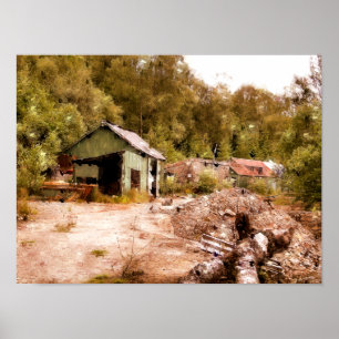 THE OLD GOLD MINE POSTER