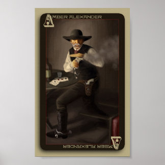 The Old Gunfighter Print