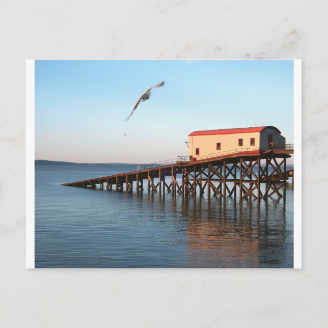 The Old Lifeboat Station at Tenby Postcard (Front)