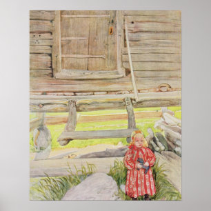 The Old Lodge, from a commercially printed portfol Poster