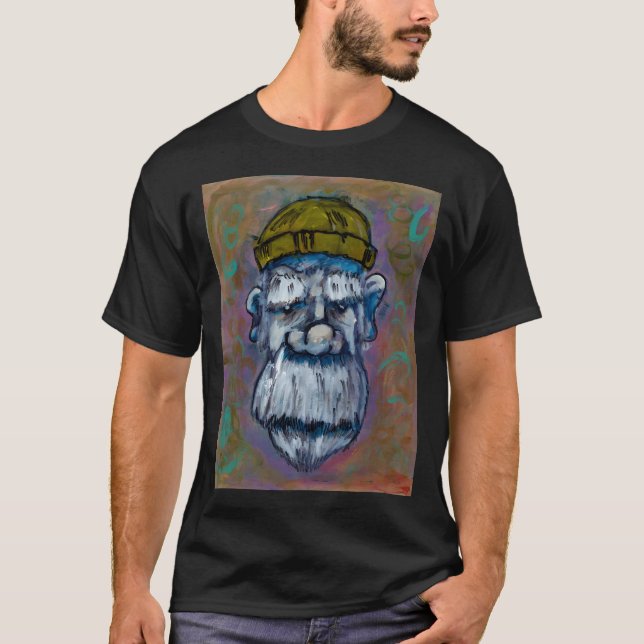 The Old Man At The Docks T-Shirt (Front)