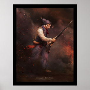 The old man of 37, tribute to Henri Julien Poster