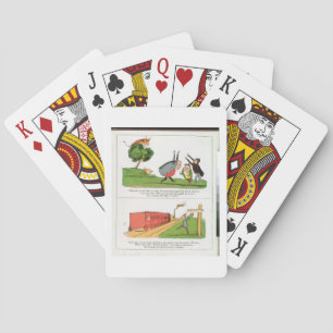 The Old Man of Aosta, page from 'The Book of Nonse Playing Cards