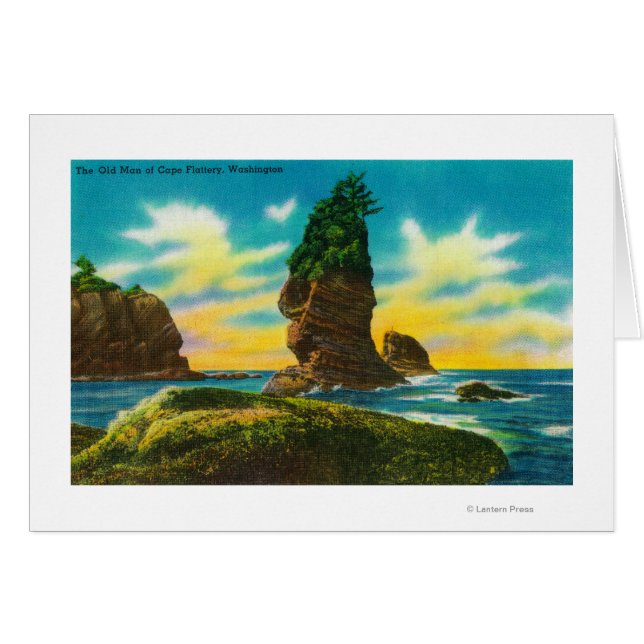 The Old Man of Cape Flattery, WA (Front Horizontal)