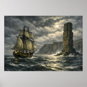 The Old Man of Hoy by BurnsInHell Poster