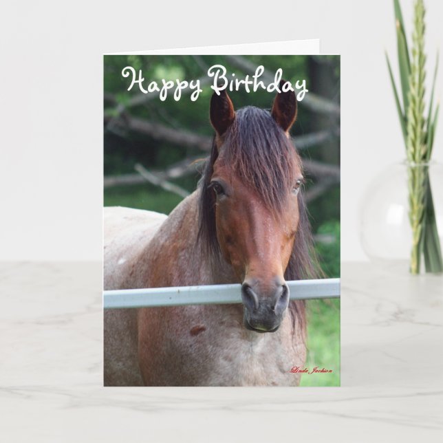 The Old Mare Birthday Card (Front)