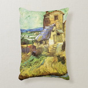 The Old Mill by Vincent van Gogh Decorative Cushion