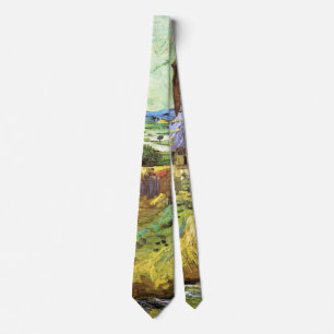 The Old Mill by Vincent van Gogh Tie