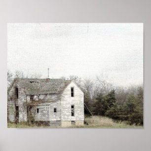 The Old Missouri House Poster