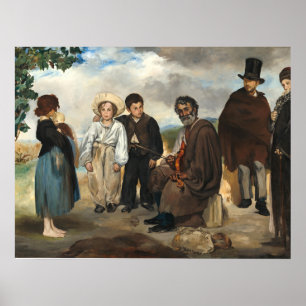The Old Musician - Edouard Manet Fine Art Poster