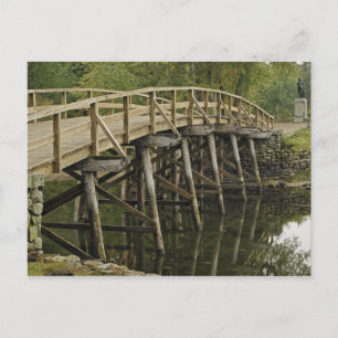 The Old North Bridge, Minute Man National Postcard