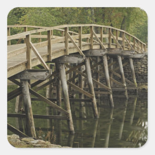 The Old North Bridge, Minute Man National Square Sticker