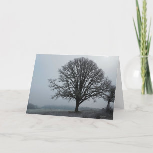 The old Oak tree.. Card