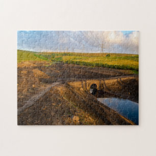 The Old Packhorse Bridge of Baitings Jigsaw Puzzle