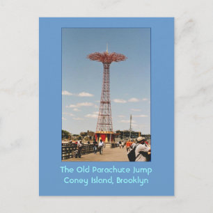 The Old Parachute Jump (Coney Island, NY) postcard