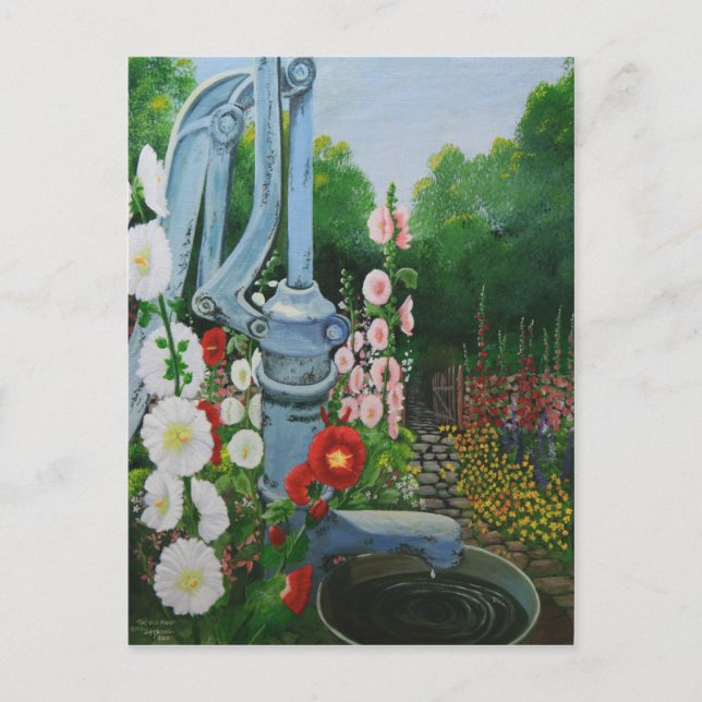 The Old Pump Postcard (Front)