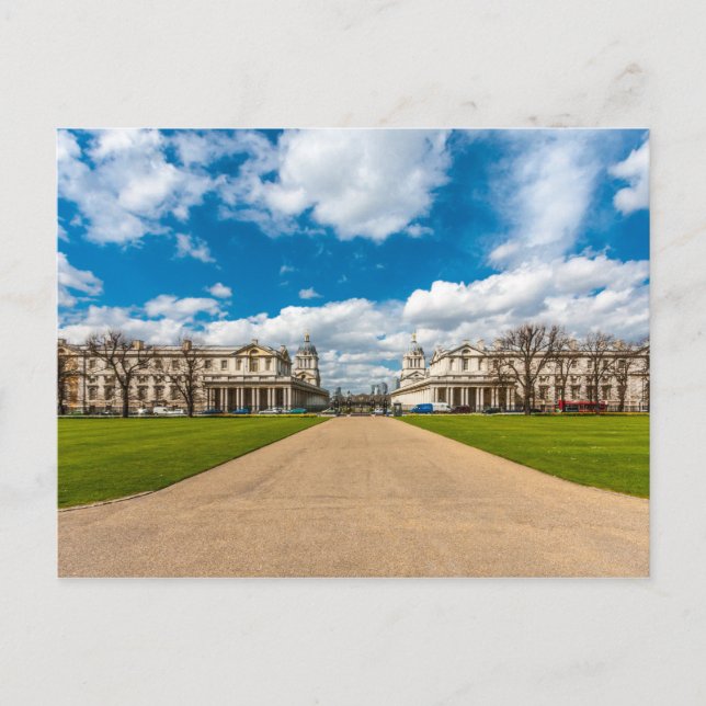 The Old Royal Naval College, Greenwich, England Postcard (Front)