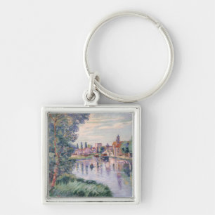 The Old Samois, c.1900 (oil on canvas) Key Ring