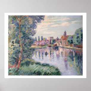 The Old Samois, c.1900 (oil on canvas) Poster