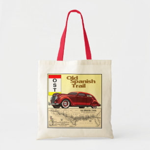The Old Spanish Trail - Historic Auto Trail Tote Bag
