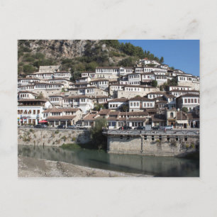 The old town of Berat, Albania Postcard