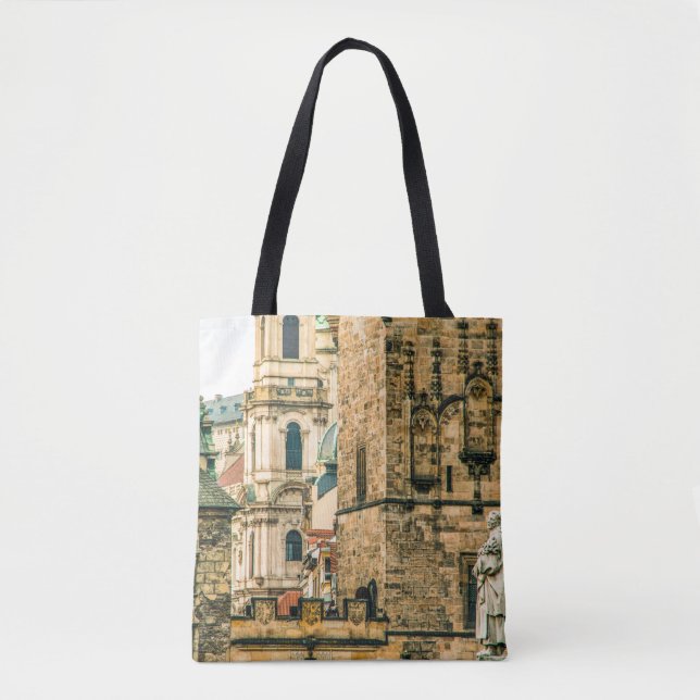 The old town of Pragueancient,architecture,buildin Tote Bag (Front)