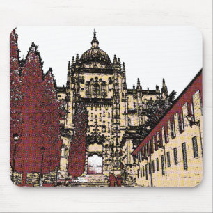 The Old Town of Salamanca Cathedral  Mouse Pad
