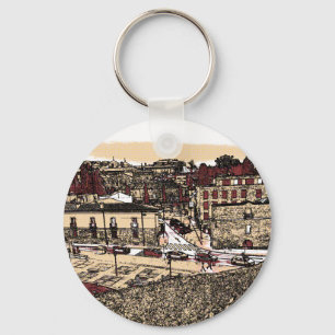 The Old Town of Salamanca Spain Key Ring