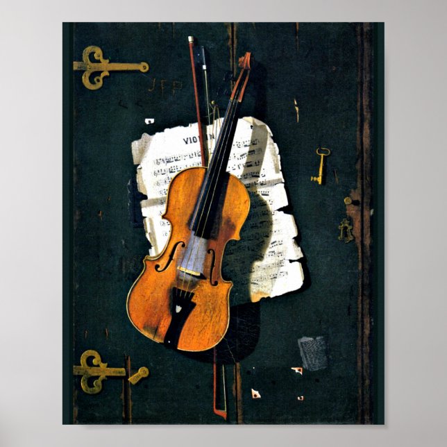 The Old Violin - John Peto Poster (Front)