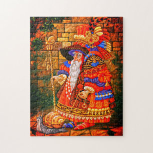 The Old Wizard Walking His Snail Jigsaw Puzzle