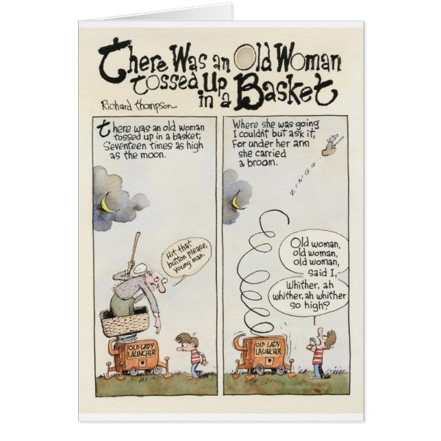 The Old Woman Card (Front)