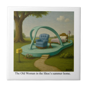 The Old Woman in the Shoe’s summer home. Ceramic Tile