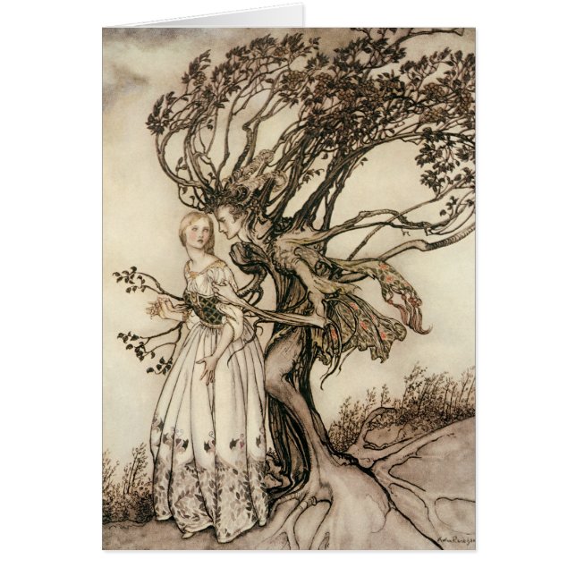 The Old Woman in the Wood by Arthur Rackham (Front)