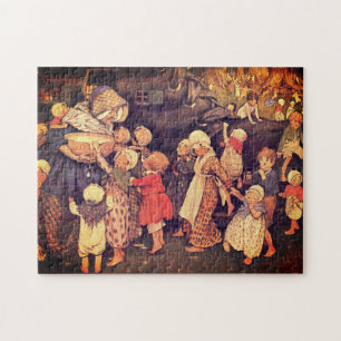 "The Old Woman Who Lived in a Shoe"  Jigsaw Puzzle