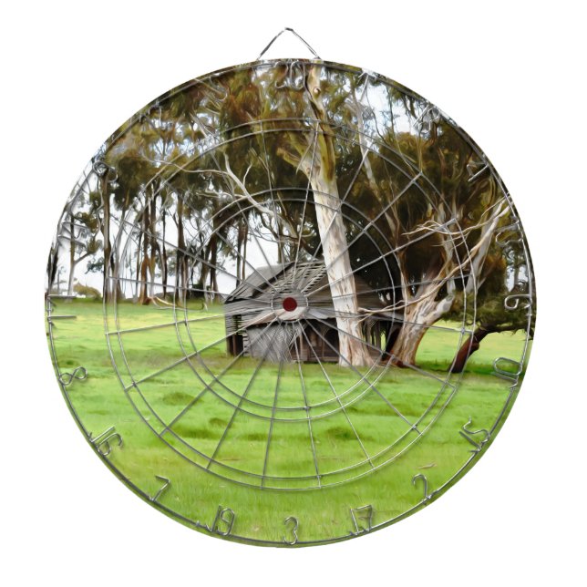 The Old Wooden Shack Dartboard (Front)