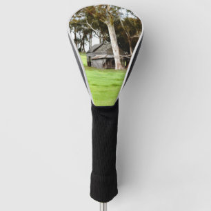 The Old Wooden Shack Golf Head Cover